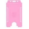 Billede af Bio Kortholder/bæreetui åben front plast pink / lyserød (lodret/vertikal/portrait). 60270479
