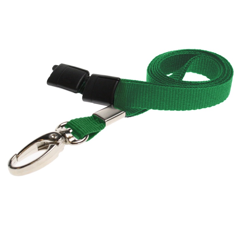 Picture of Light Green lanyard / keyhanger 10 mm with metal lobster clip. 60270566-1
